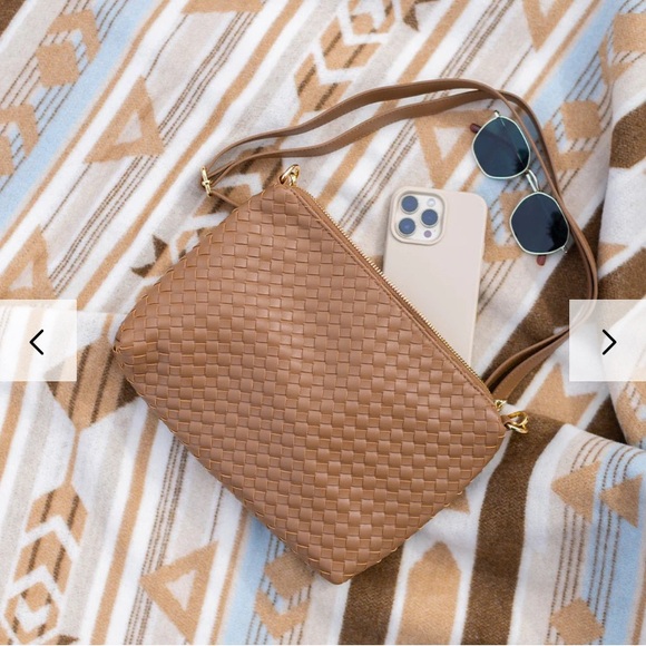 NEW Gray Haus: Soho Woven Black Bag Purse Jilly Box Summer 2025 Vegan Leather - Picture 10 of 10